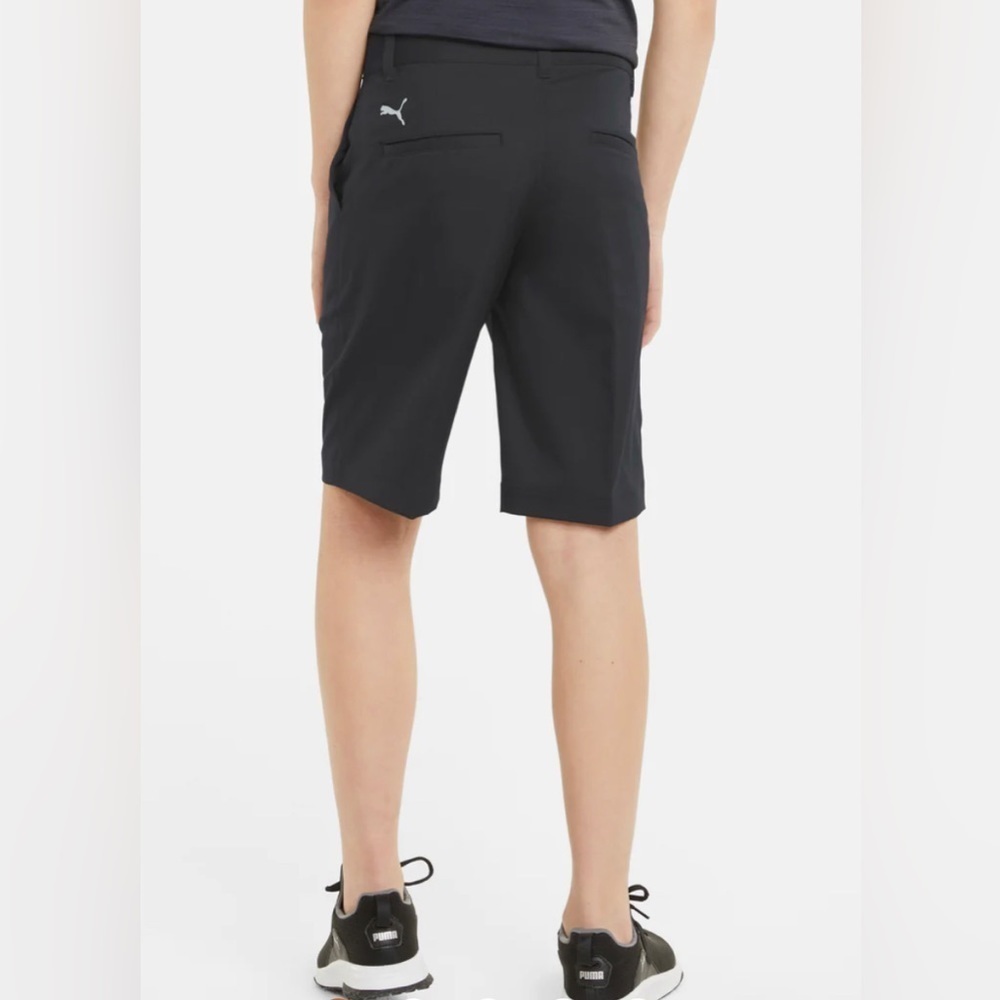 Puma Boy's Junior Stretch Golf Shorts Sz M 9/10 - Picture 2 of 8